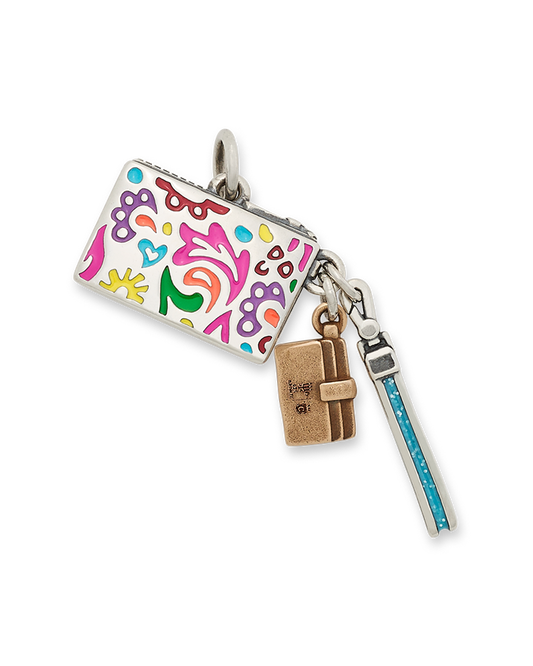 Enamel Consuela Combi Bag Charm