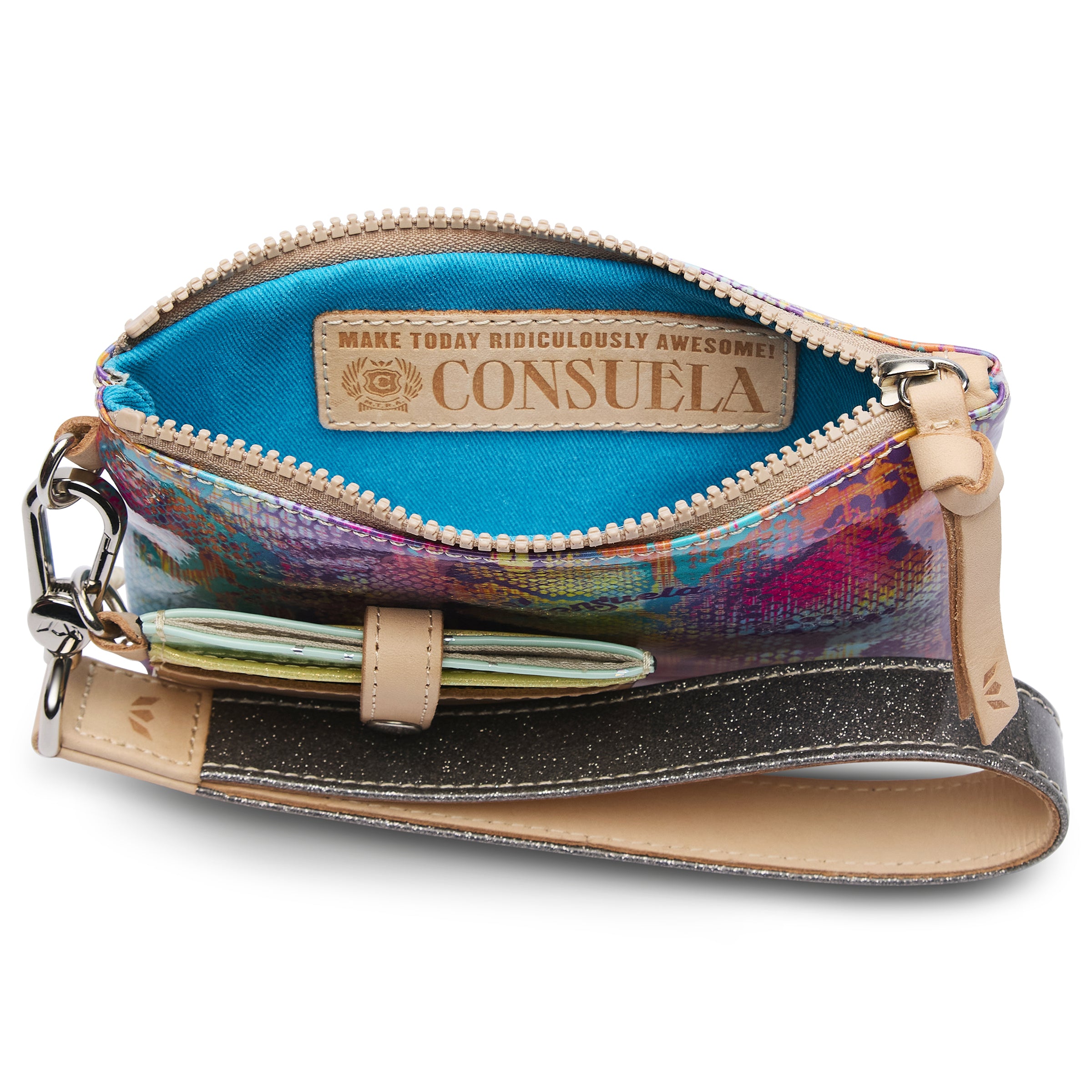 Colorful Consuela Wristlet Wallet