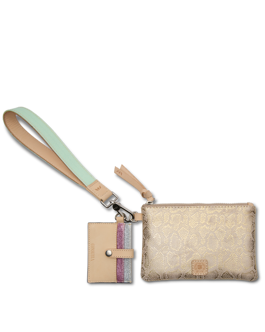 Colorful Consuela Wristlet Wallet