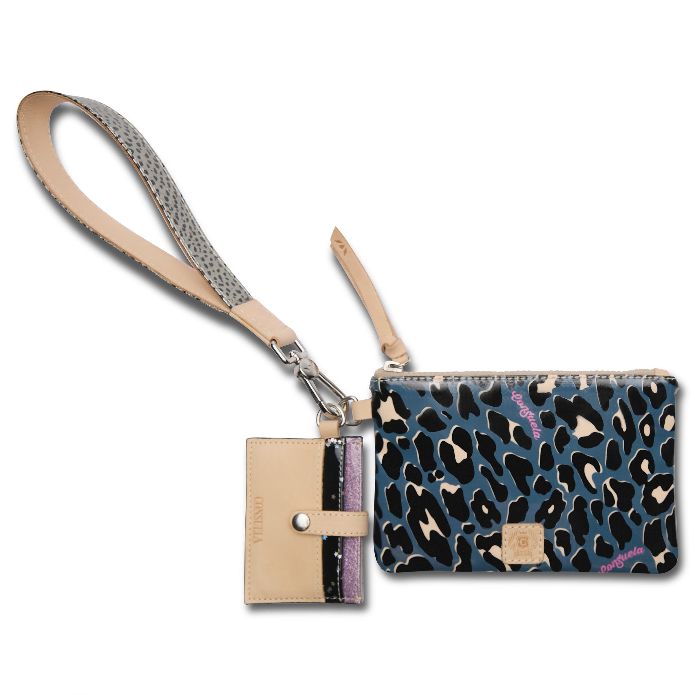 Colorful Consuela Wristlet Wallet