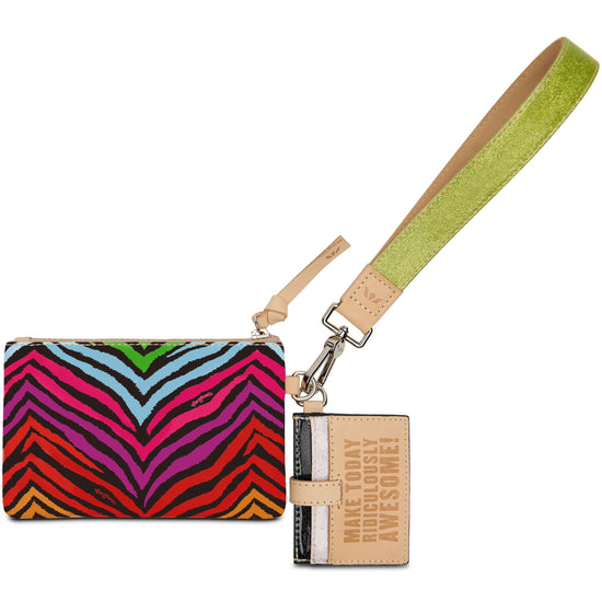 Consuela Colorful Women Wristlet Wallet Combi