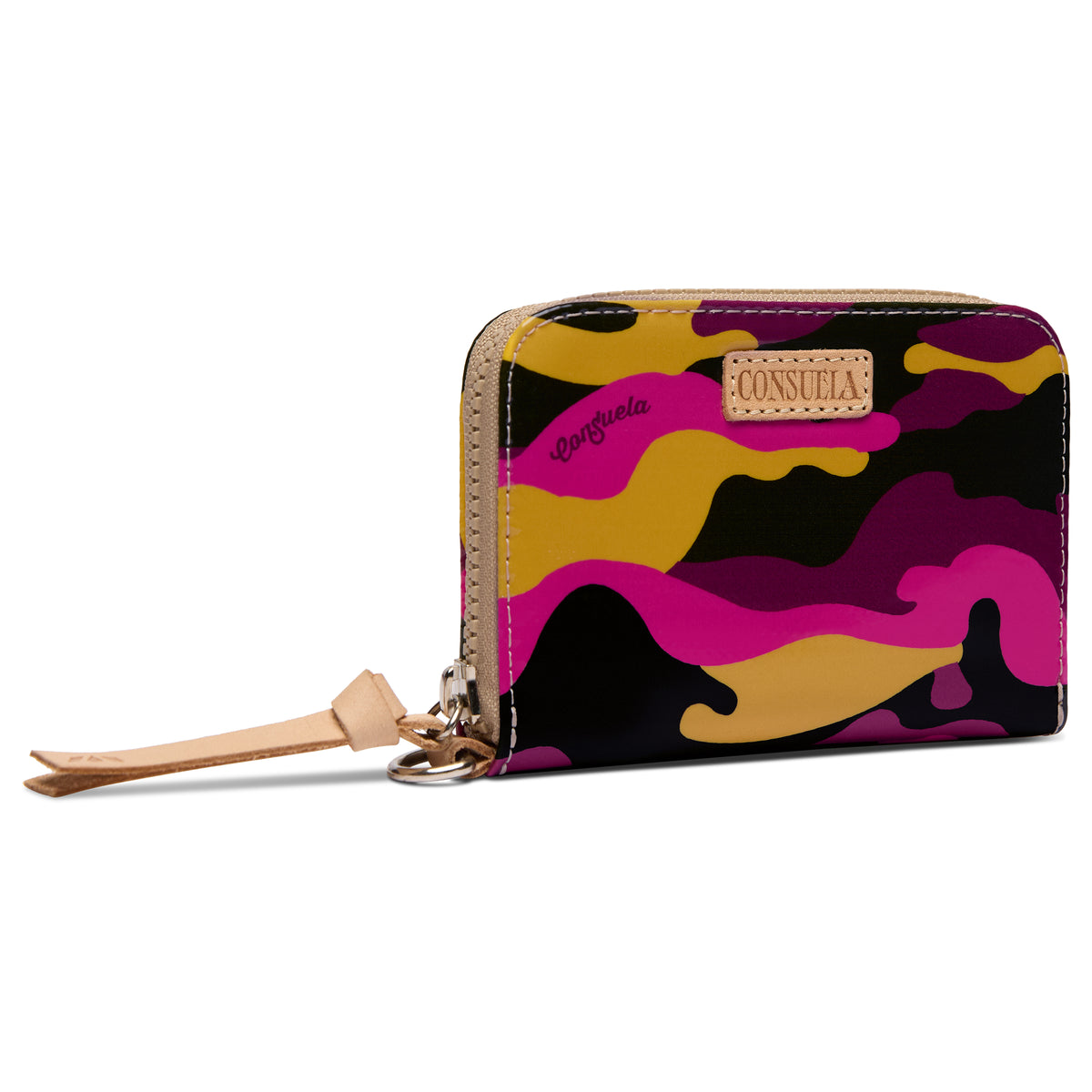 Golden Zippy Wallet