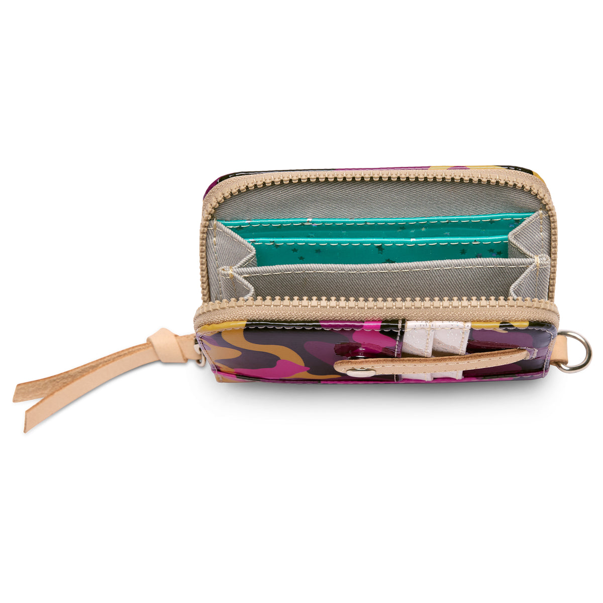 Golden Zippy Wallet