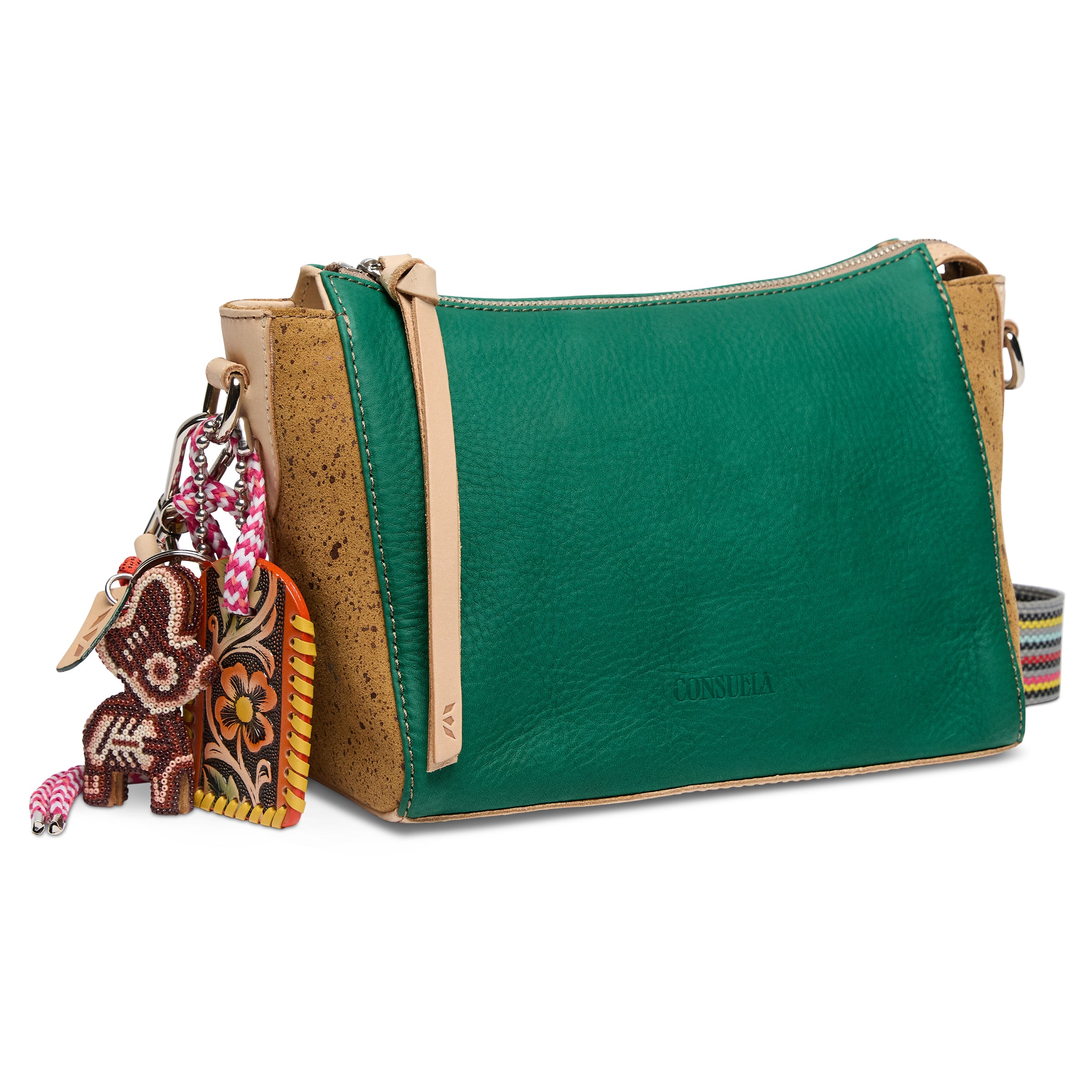 cocolunaです！ Crossbody Bag | Teal City | Consuela