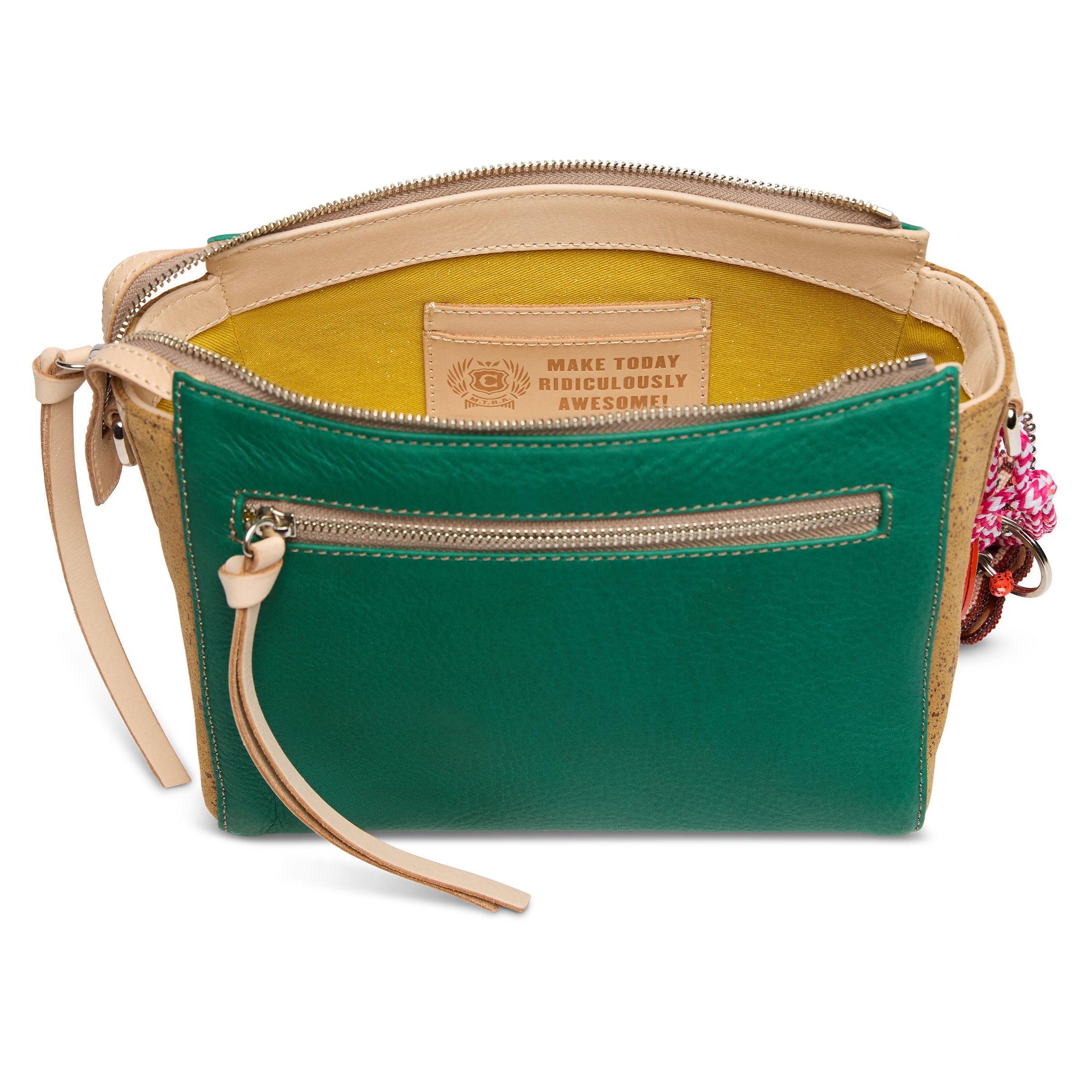 Crossbody Bag | Teal City | Consuela