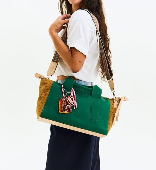 Teal City Satchel