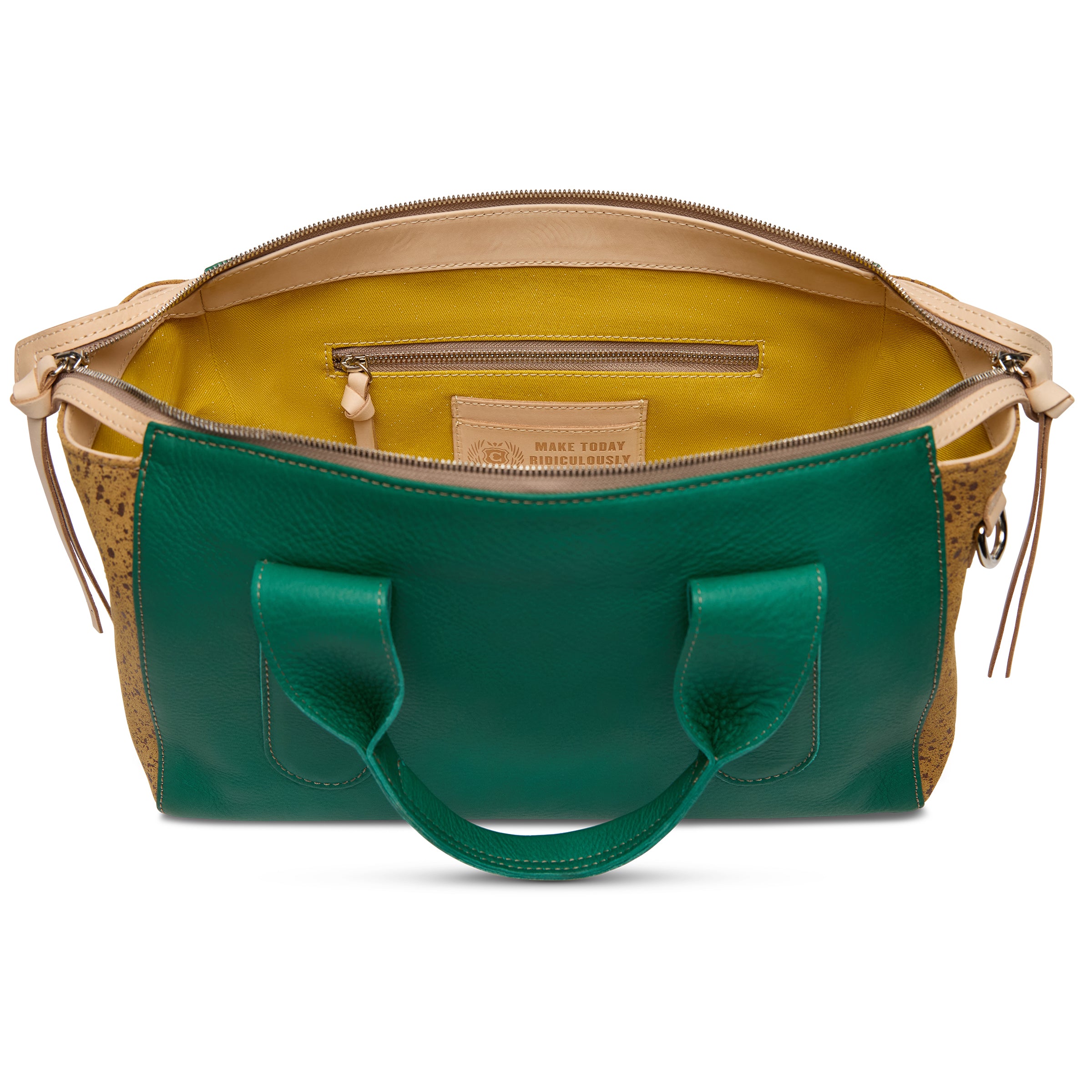 Crossbody Bag | Teal City Satchel | Consuela