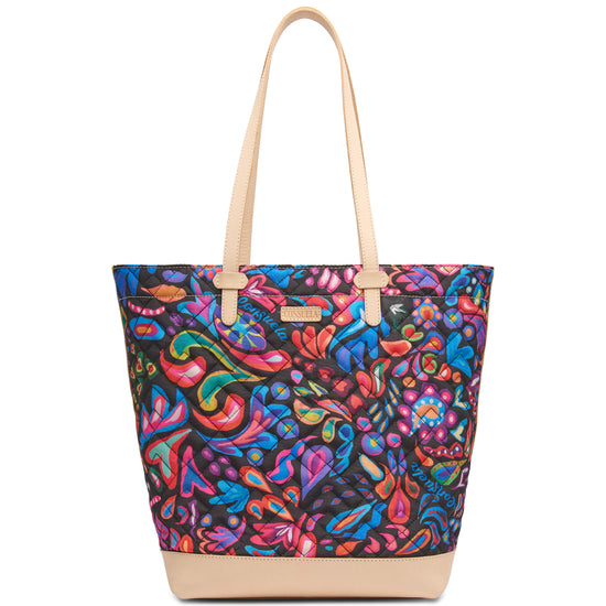 Colorful Consuela Tote Bag