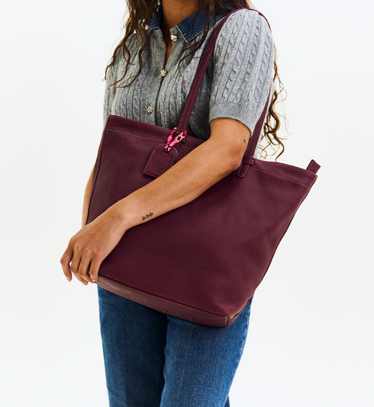 Plum Daily Tote
