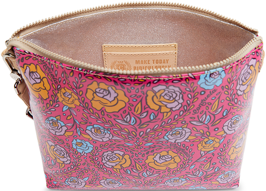 COLORFUL FLORAL CROSSBODY BAG CALLED "MOLLY DOWNTOWN CROSSBODY"