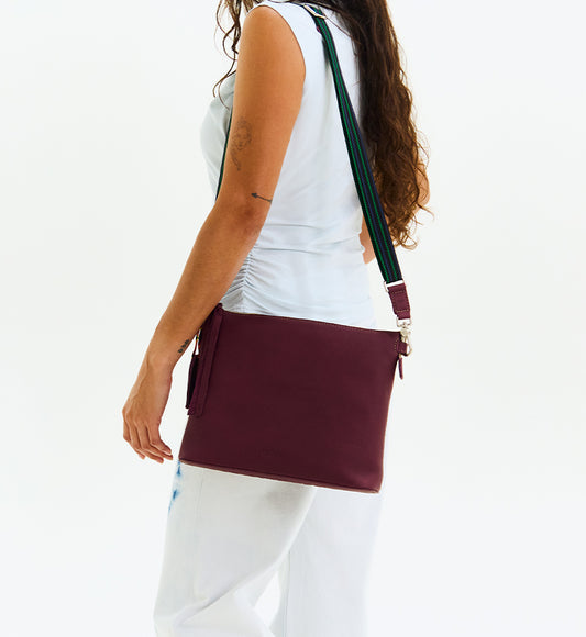 Plum Downtown Crossbody
