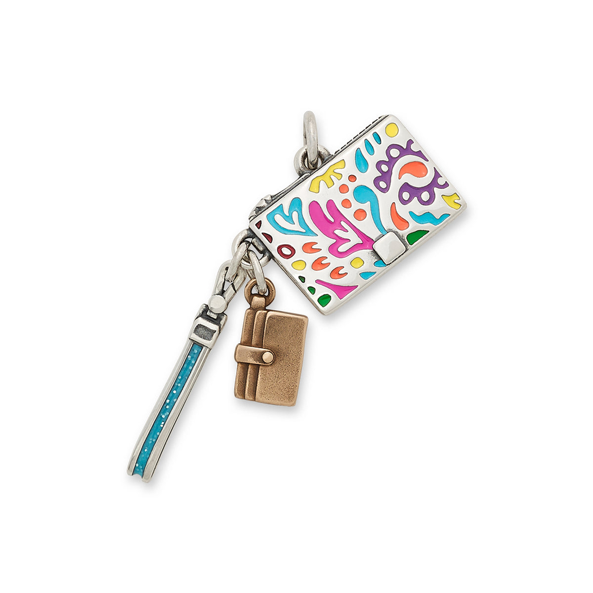 Enamel Consuela Combi Bag Charm