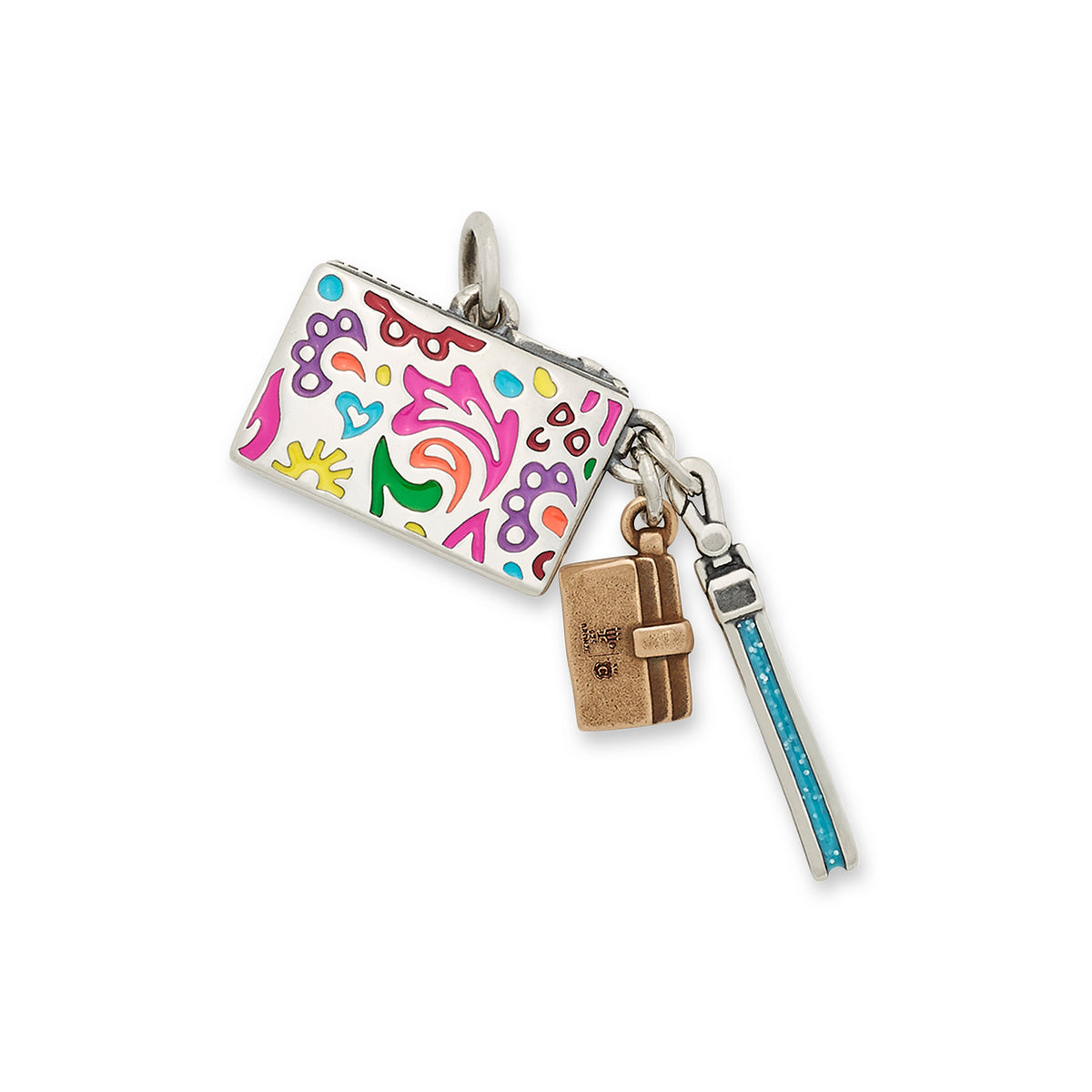 Enamel Consuela Combi Bag Charm