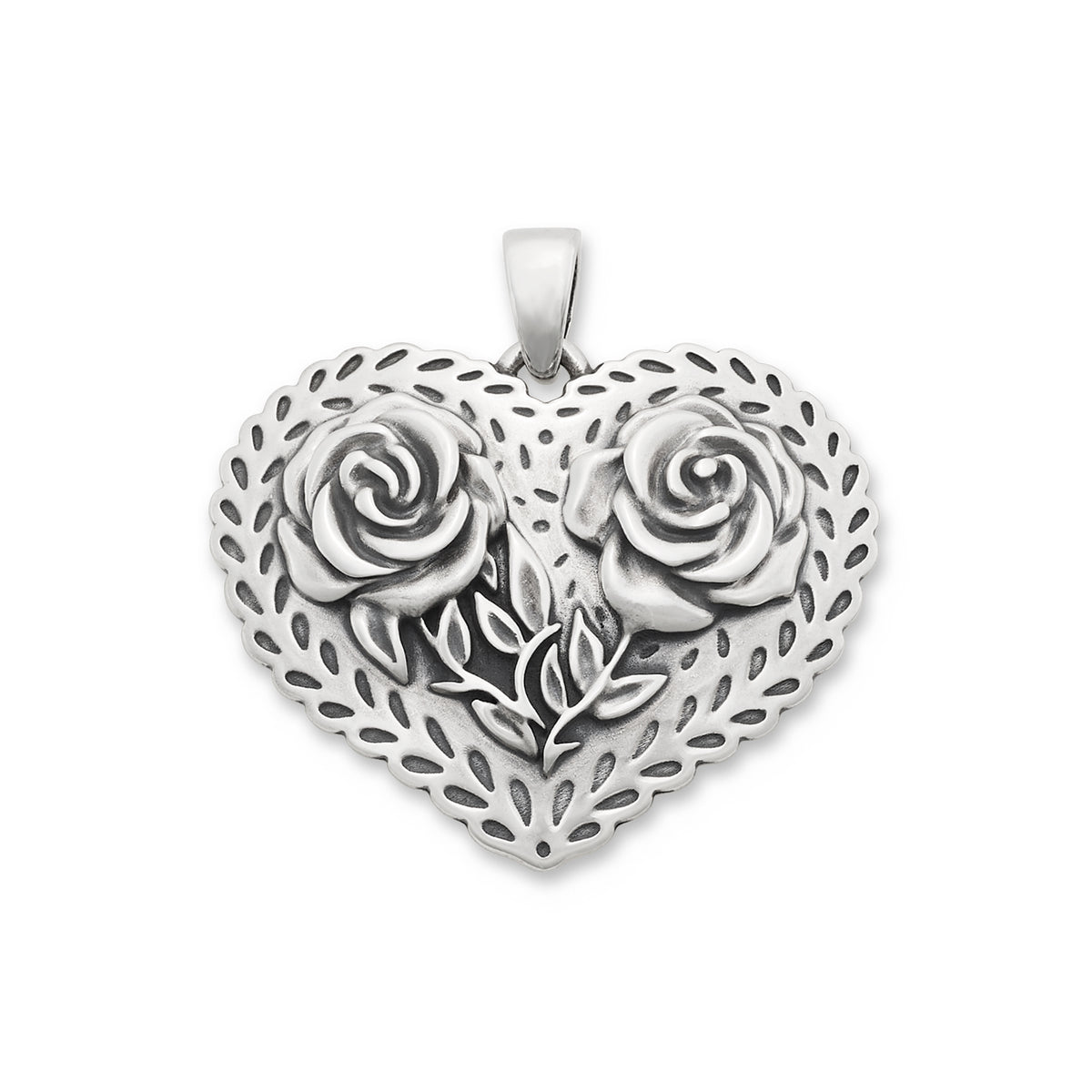 Consuela Rose Heart Pendant