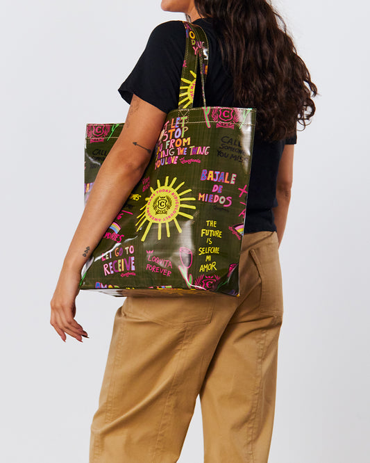 CONSUELA - Zoe Grab N Go Tote – The Pink Leopard
