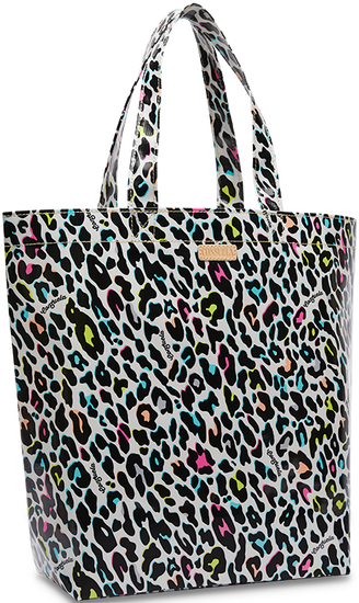 CONSUELA COLORFUL ANIMAL PRINT TOTE BAG "COCO BASIC BAG"