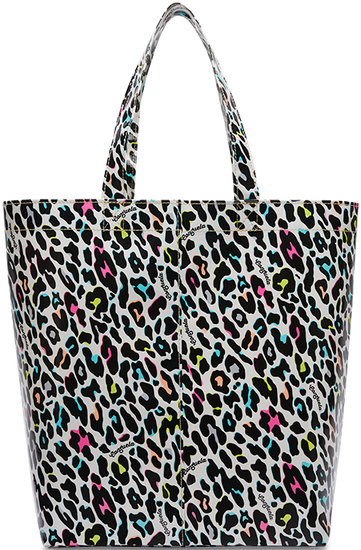 CONSUELA COLORFUL ANIMAL PRINT TOTE BAG "COCO BASIC BAG"