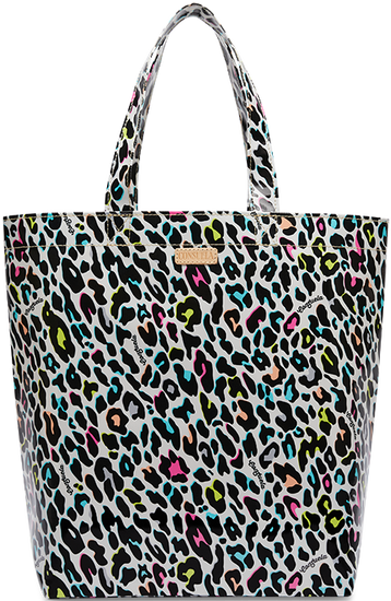 CONSUELA COLORFUL ANIMAL PRINT TOTE BAG "COCO BASIC BAG"