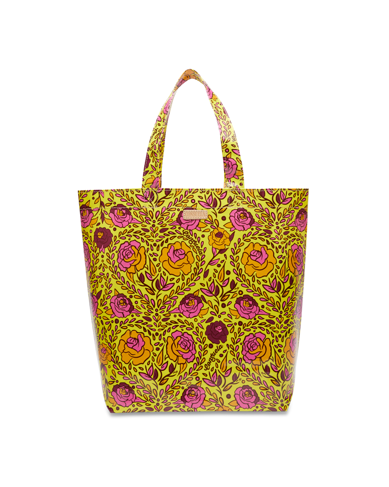 FLORAL AND COLORFUL TOTE BAG CALLED "MILLIE BASIC BAG"