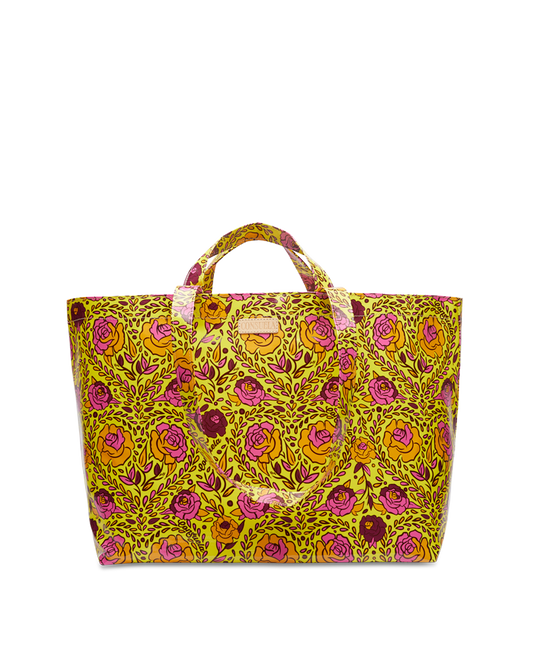 FLORAL AND COLORFUL TOTE BAG CALLED "MILLIE JUMBO BAG"