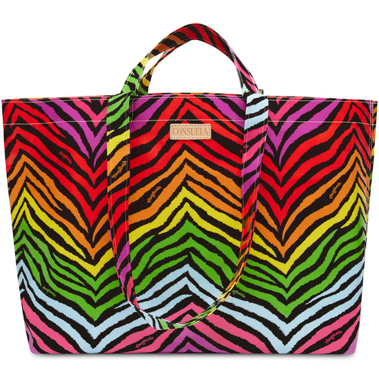 Consuela Colorful Jumbo Utility Tote Bag