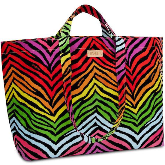 Consuela Colorful Jumbo Utility Tote Bag
