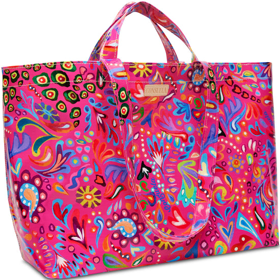 Consuela Colorful Jumbo Utility Tote Bag