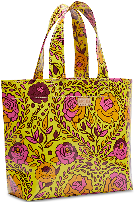 FLORAL AND COLORFUL TOTE BAG CALLED "MILLIE MINI BAG"