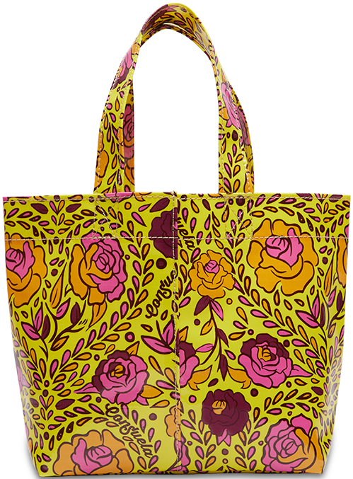 FLORAL AND COLORFUL TOTE BAG CALLED "MILLIE MINI BAG"