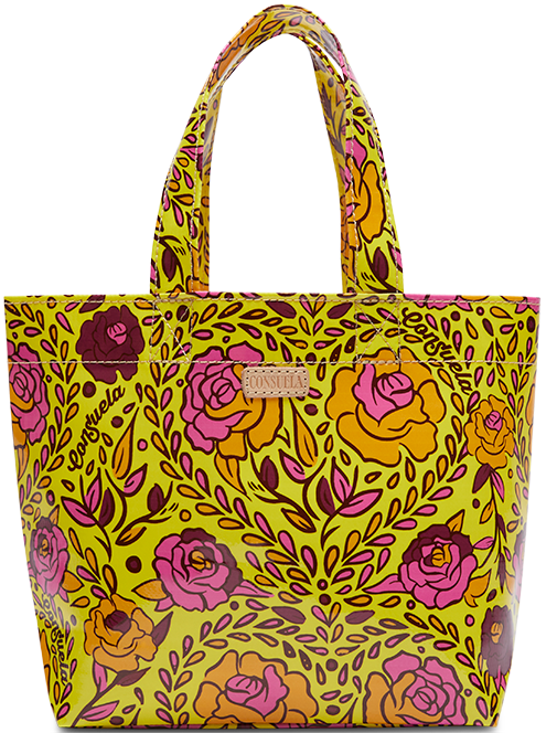 FLORAL AND COLORFUL TOTE BAG CALLED "MILLIE MINI BAG"