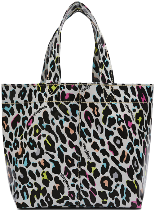 CONSUELA COLORFUL ANIMAL PRINT TOTE BAG "COCO MINI BAG"