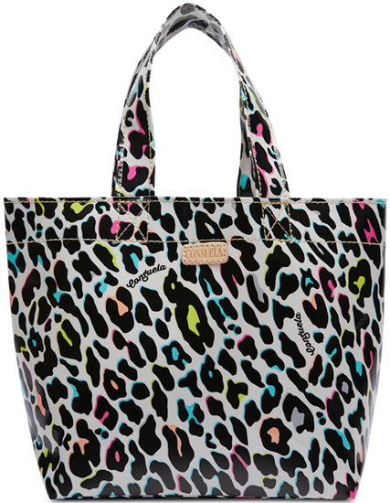 CONSUELA COLORFUL ANIMAL PRINT TOTE BAG "COCO MINI BAG"