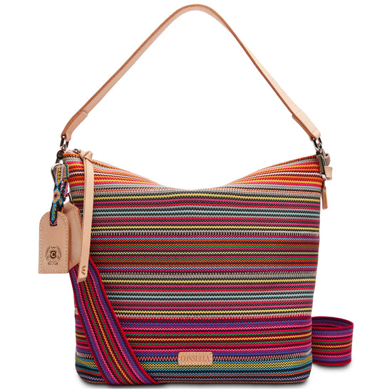 Consuela Colorful Crossbody Purse Hobo Bag