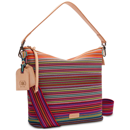 Consuela Colorful Crossbody Purse Hobo Bag