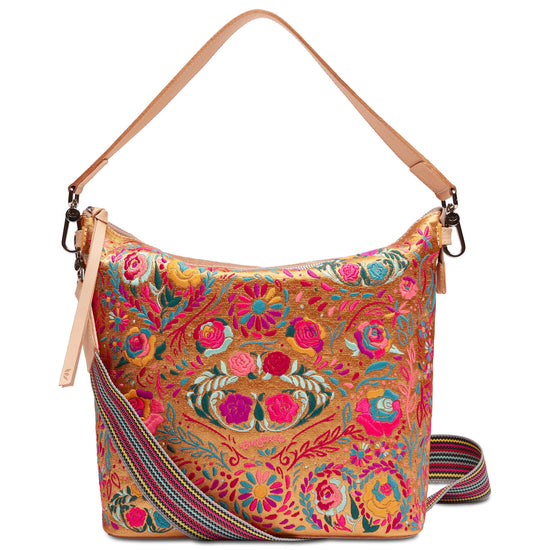 Consuela Colorful Crossbody Purse Hobo Bag