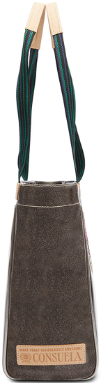 COLORFUL EMBROIDERED TOTE BAG CALLED "MARTA JOURNEY TOTE"