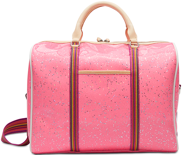 COLORFUL CROSSBODY TRAVEL  BAG CALLED "SUMMER JETSETTER"