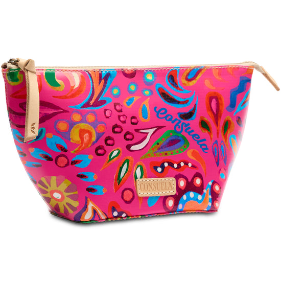Consuela Colorful Travel Cosmetic Case