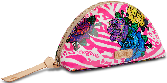 FLORAL AND COLORFUL COSMETIC CASE CALLED "FRUTTI MEDIUM COSMETIC CASE"