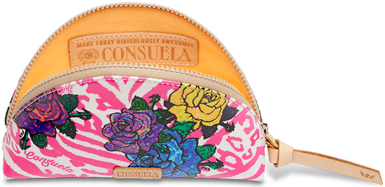 FLORAL AND COLORFUL COSMETIC CASE CALLED "FRUTTI MEDIUM COSMETIC CASE"