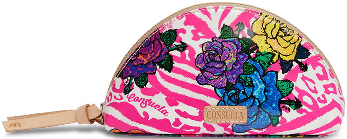 FLORAL AND COLORFUL COSMETIC CASE CALLED "FRUTTI MEDIUM COSMETIC CASE"