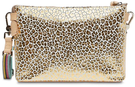 CONSUELA GOLD CROSSBODY BAG CALLED "KIT MIDTOWN CROSSBODY"