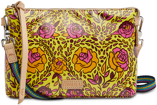 FLORAL AND COLORFUL CROSSBODY BAG CALLED "MILLIE MIDTOWN CROSSBODY"