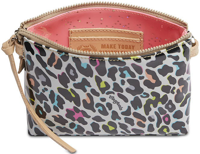 CONSUELA COLORFUL ANIMAL PRINT CROSSBODY BAG "COCO MIDTOWN CROSSBODY"