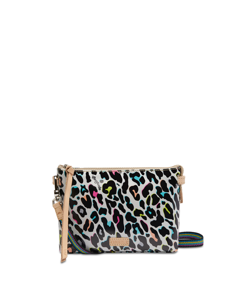 CONSUELA COLORFUL ANIMAL PRINT CROSSBODY BAG "COCO MIDTOWN CROSSBODY"