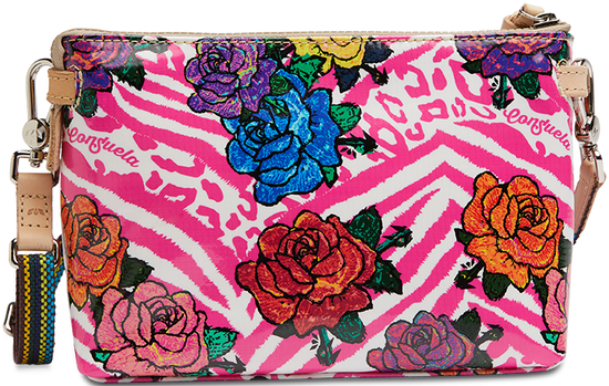 FLORAL AND COLORFUL CROSSBODY BAG CALLED "FRUTTI MIDTOWN CROSSBODY"