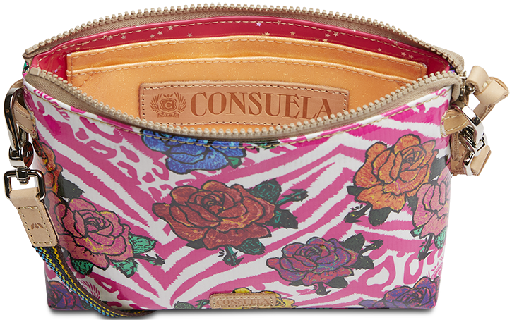 FLORAL AND COLORFUL CROSSBODY BAG CALLED "FRUTTI MIDTOWN CROSSBODY"