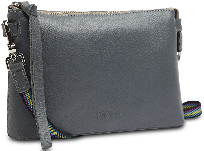 CONSUELA LEATHER CROSSBODY BAG "KEANU MIDTOWN CROSSBODY"