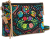 COLORFUL EMBROIDERED CROSSBODY BAG CALLED "RITA MIDTOWN CROSSBODY"