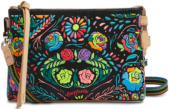 Colorful crossbody top